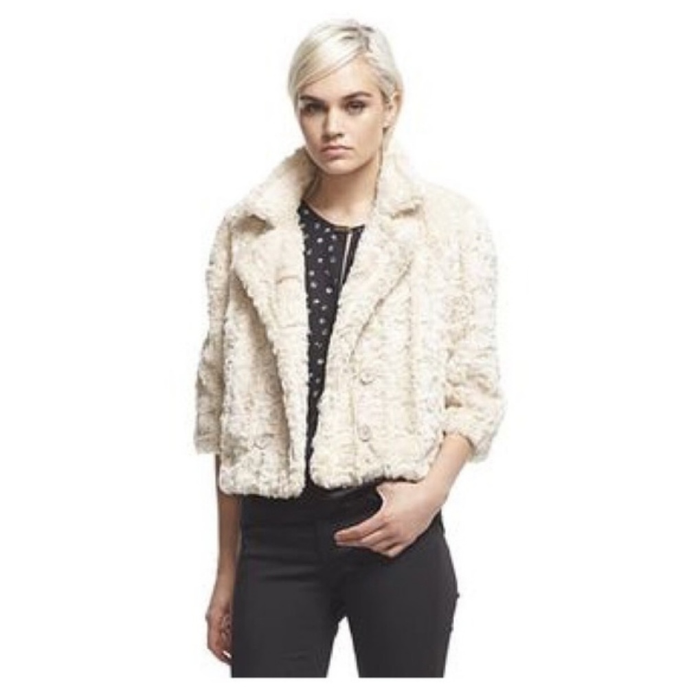Robert Rodriguez Faux Fur Coat M